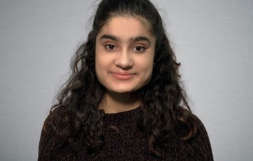 Alishba Imran, 2021 Weston Youth Innovation Award honoree.