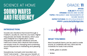 Image of the Sound Waves and Frequency instructional PDF