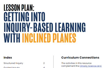 Image of the Inquiry-based Learning Lesson Plan
