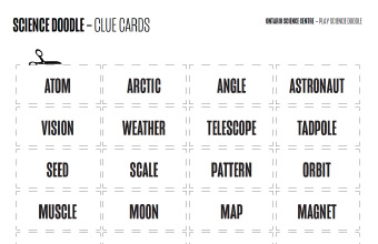 An image of the Science Doodle Clue Cards PDF.
