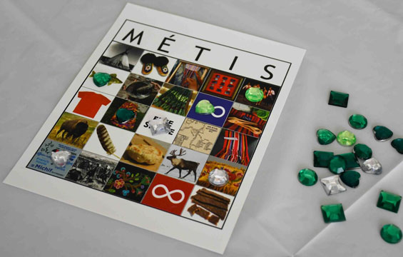 Metis Bingo card.