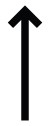 Arrow pointing up