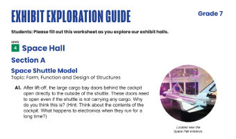 Grade 7 Exhibit Exploration Guide