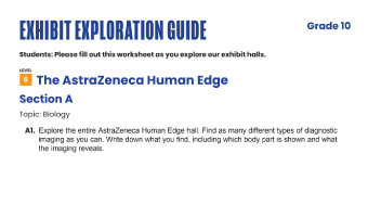 Grade 10 Exhibit Exploration Guide