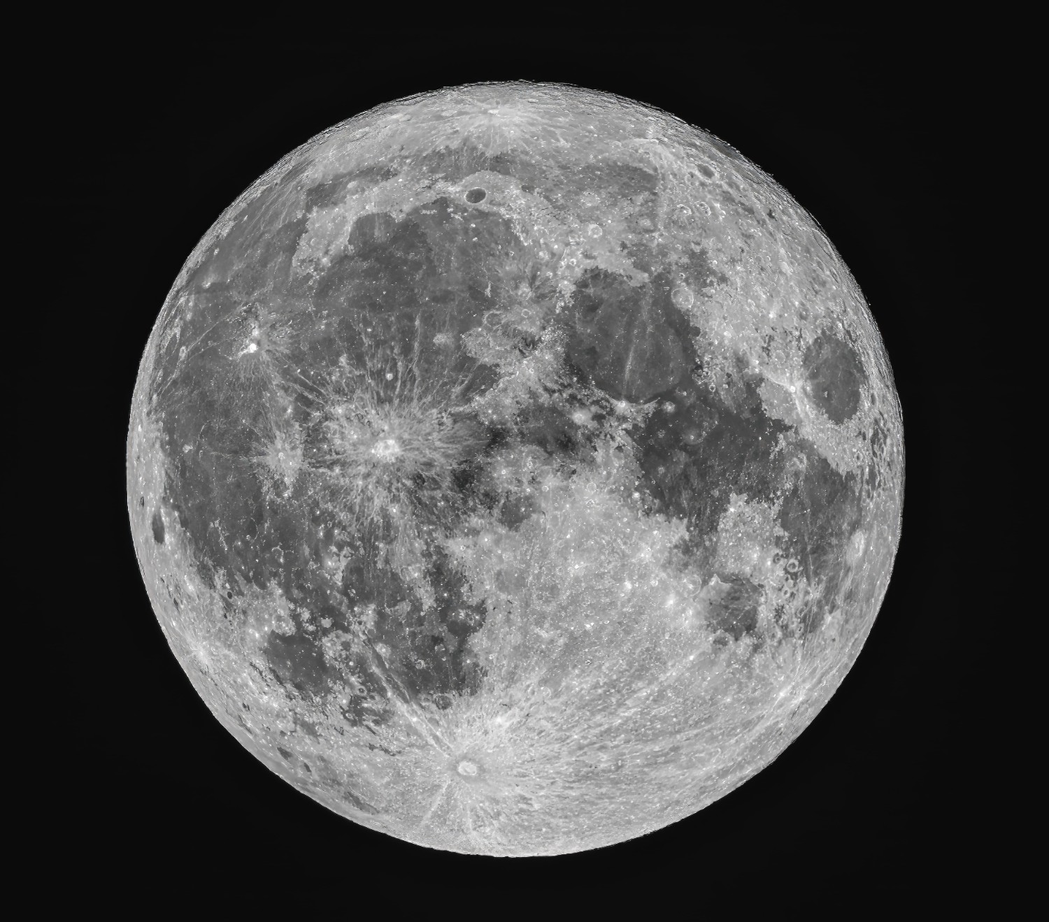 Moon at night