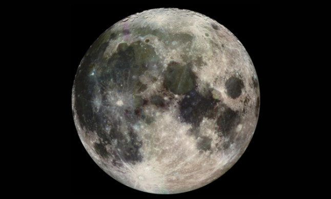 The moon image from NASA