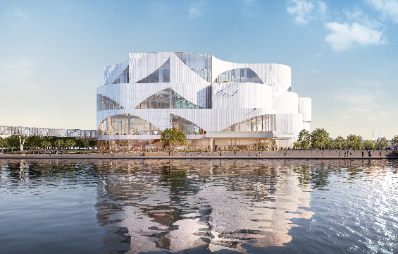 New Science Centre Building Illustration at Ontario Place.